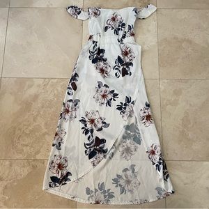 Flowy floral dress